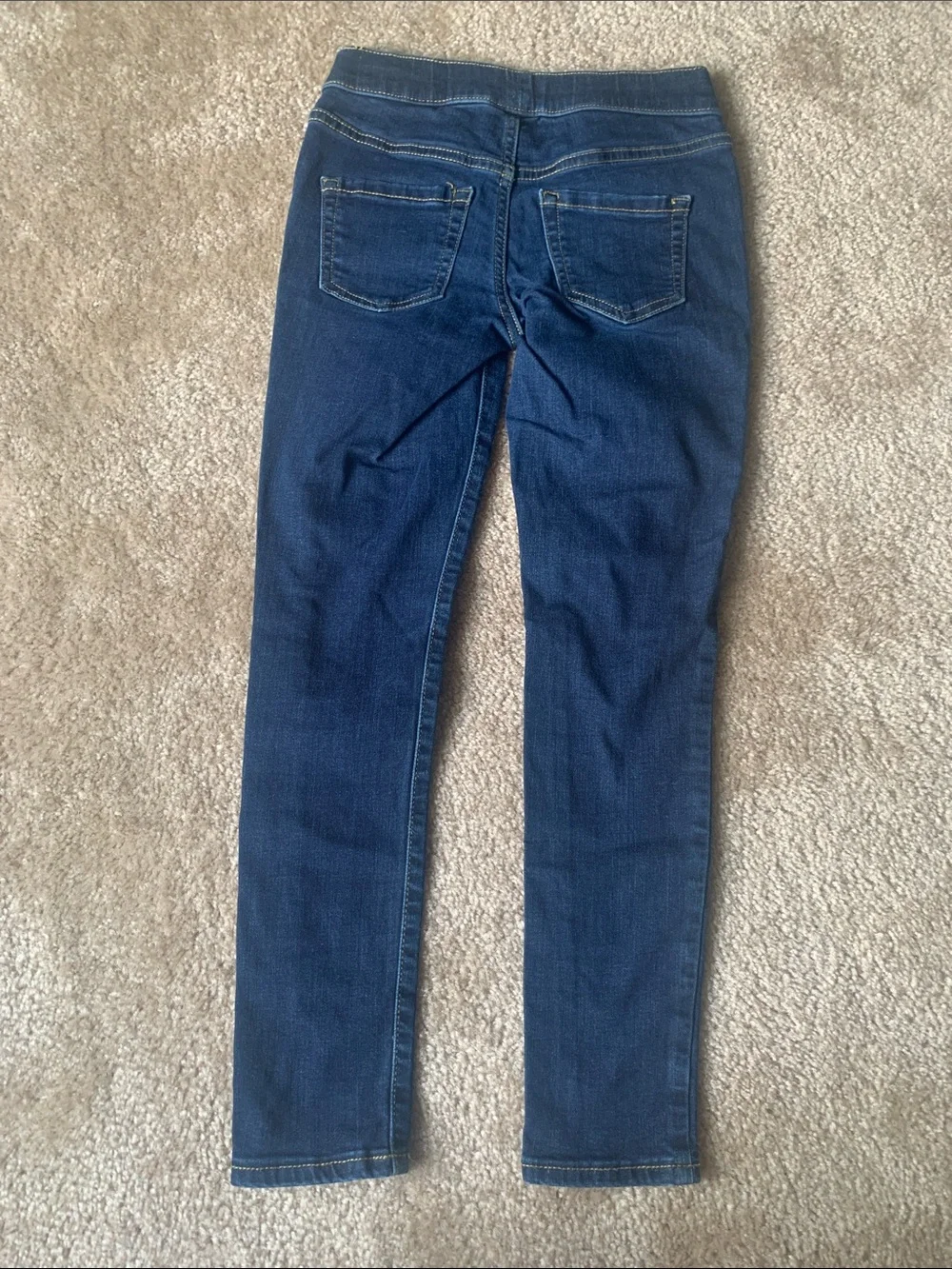 Cat & Jack Dark Blue Denim Jeggings Size 8 NWOT